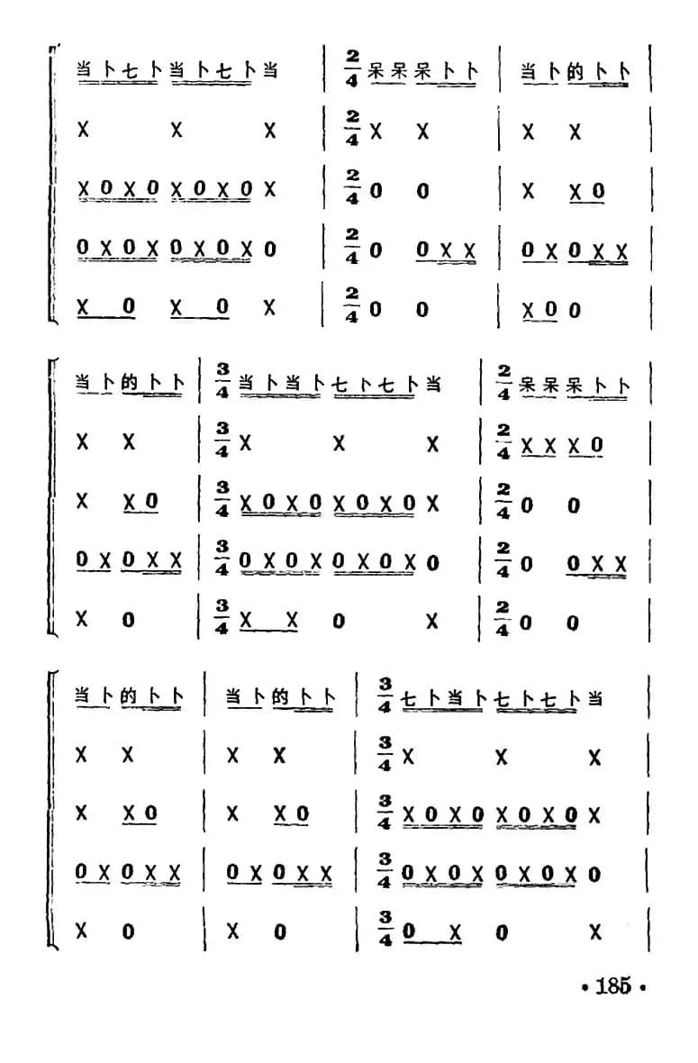 鸡婆叫崽（打击乐合奏）