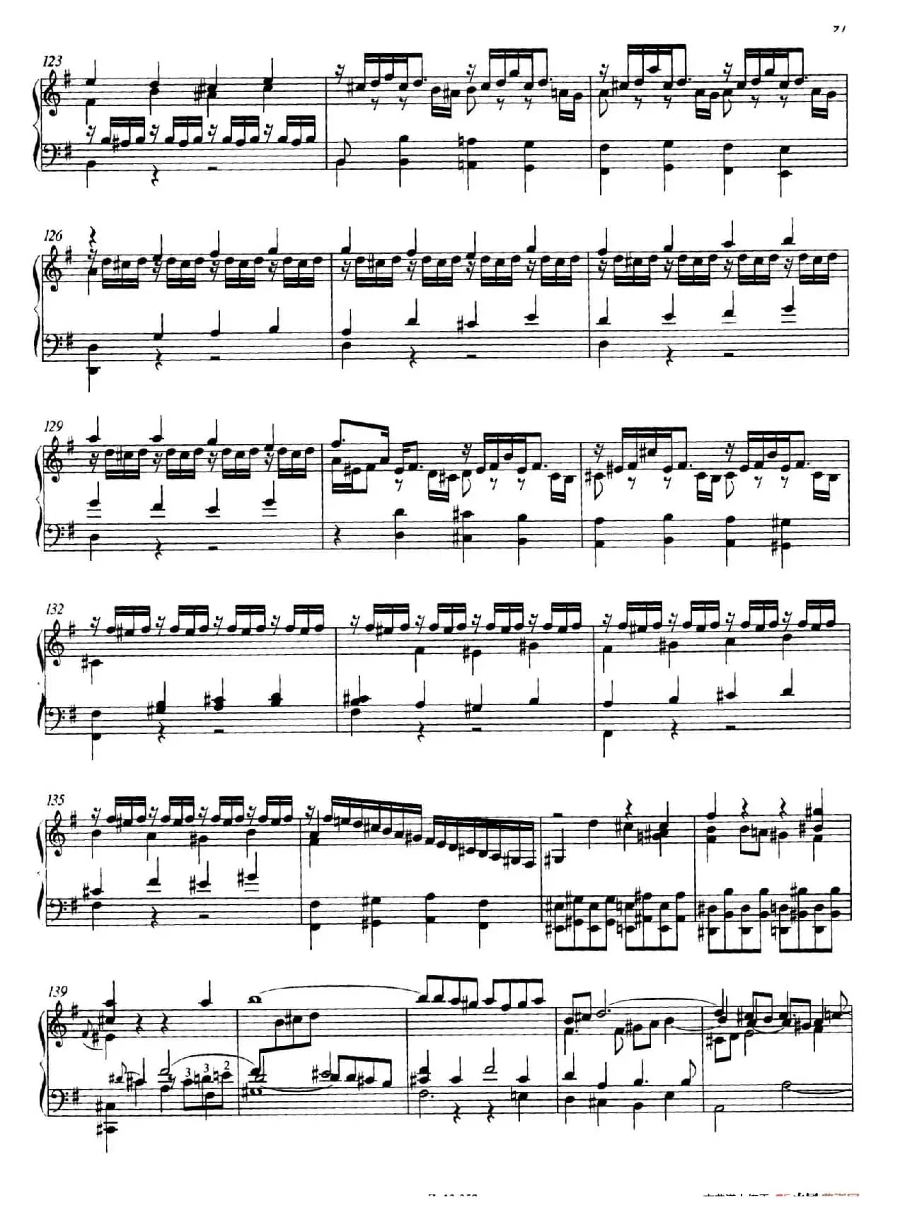 Prelude and Fugue in e Minor BWV 548（e小调前奏曲与赋格）