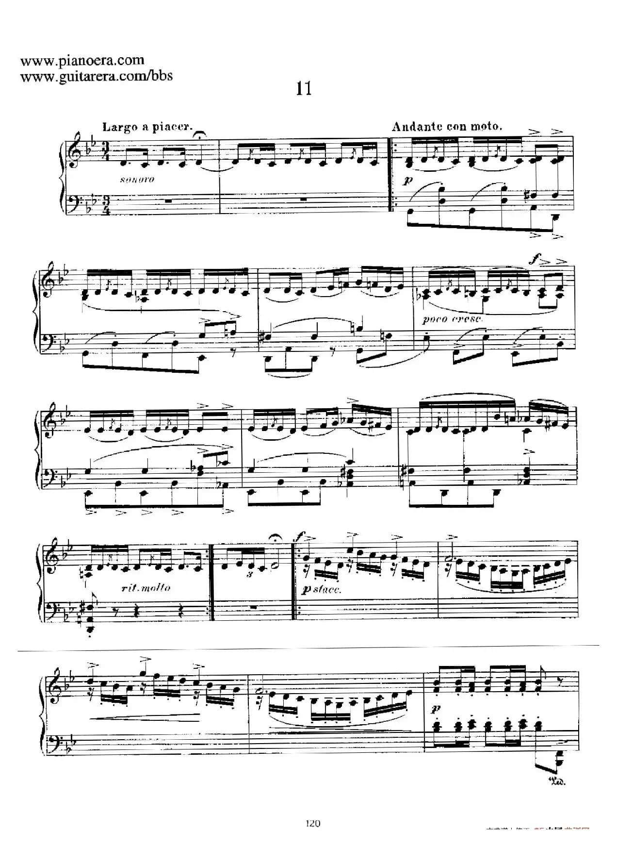 12 Spanish Danses Op.37（12首西班牙舞曲·11）