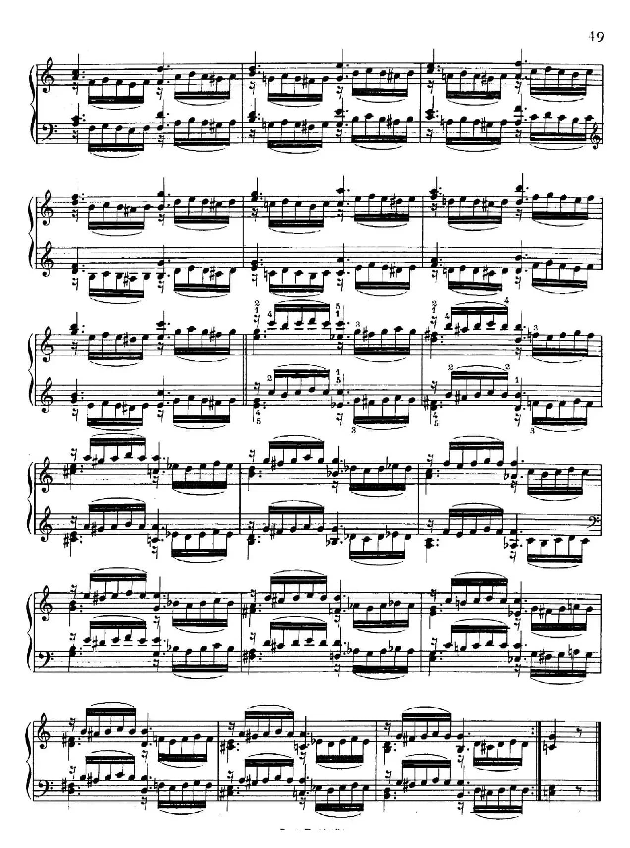 51 Exercises, WoO 6（51首钢琴练习 31—37）