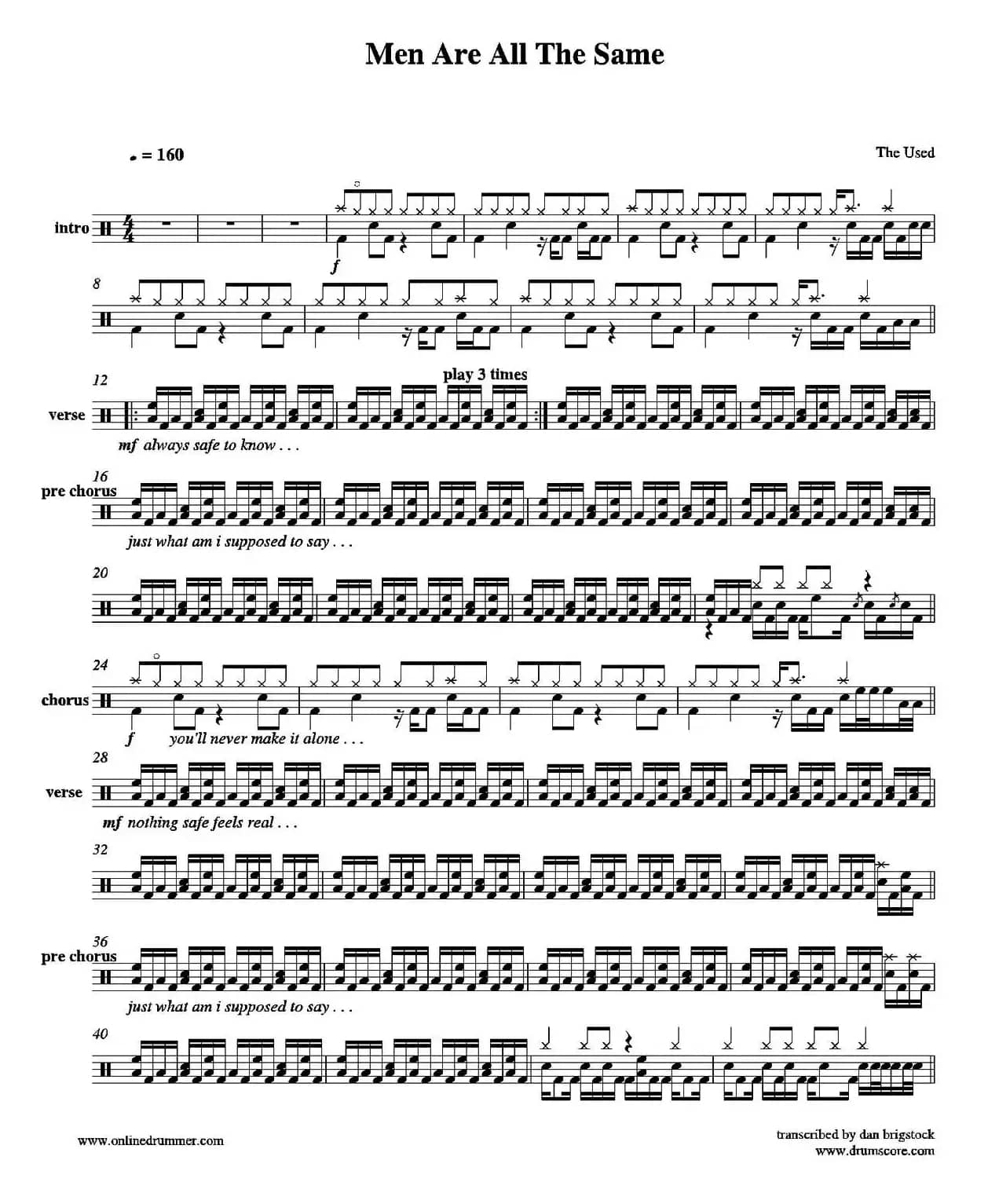 Men Are All The Same