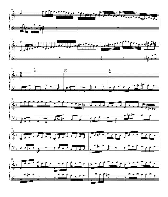 Concerto（巴赫第一键盘乐协奏）