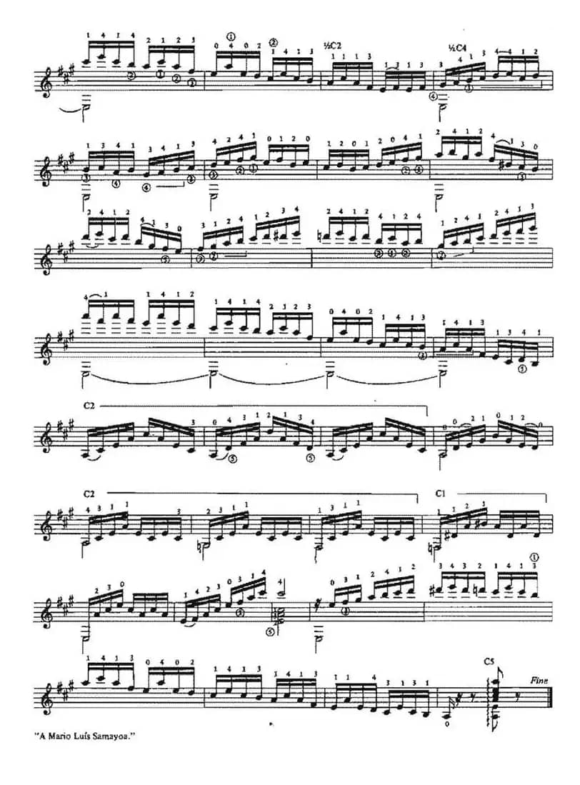 Estudio(古典吉他)