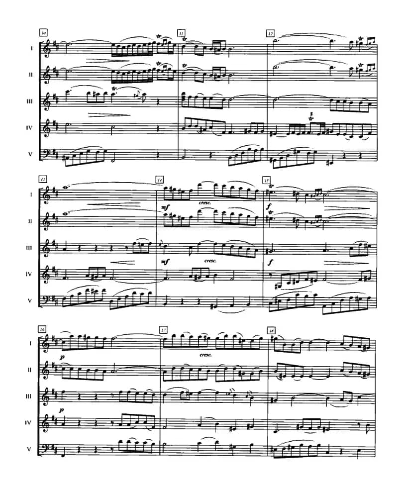 奏鸣曲（合奏）