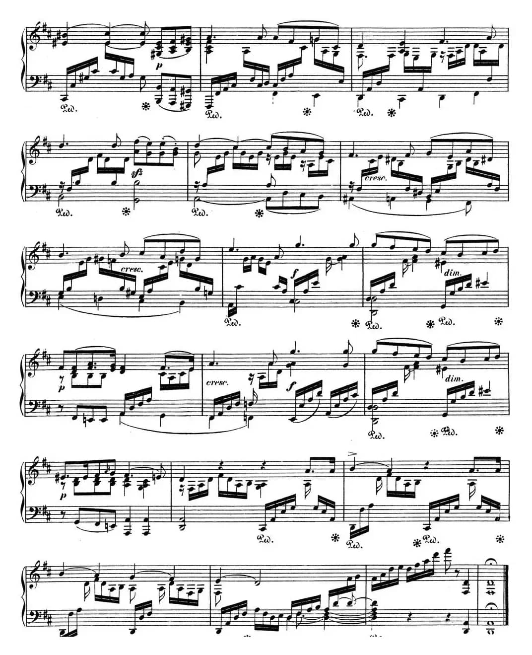 门德尔松无词歌Op.85（NO.4）