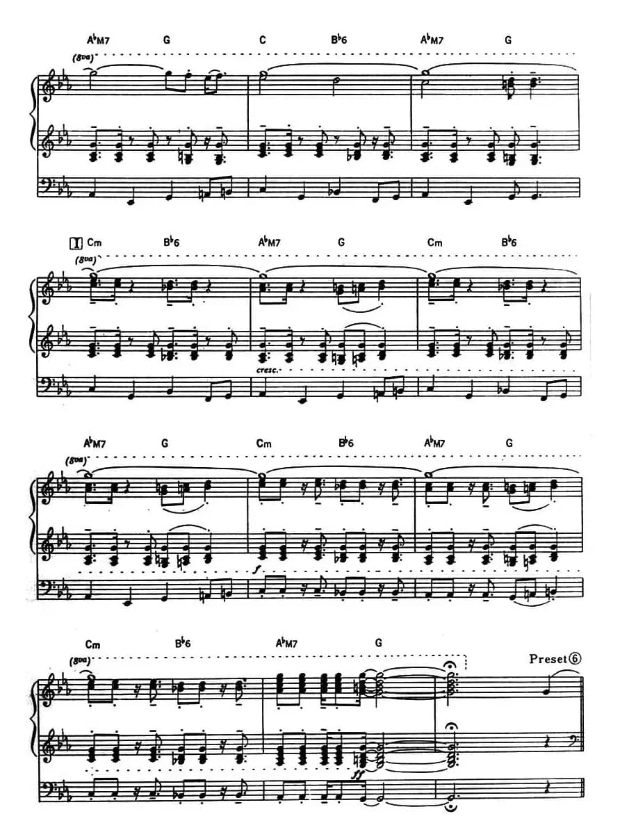 Perpignan（佩彼利昂）（双排键电子琴谱）