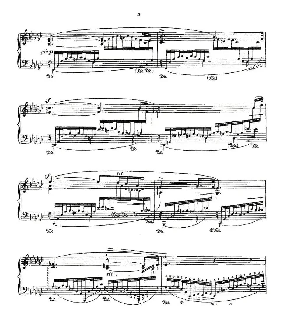 肖邦《练习曲》Fr.Chopin Op.10 No6