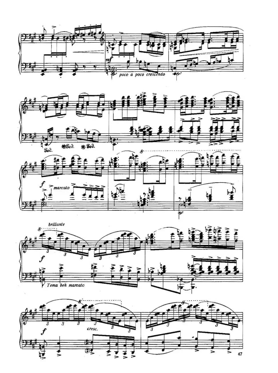 Six Préludes Exotiques Op·17（6首特色前奏曲·3）