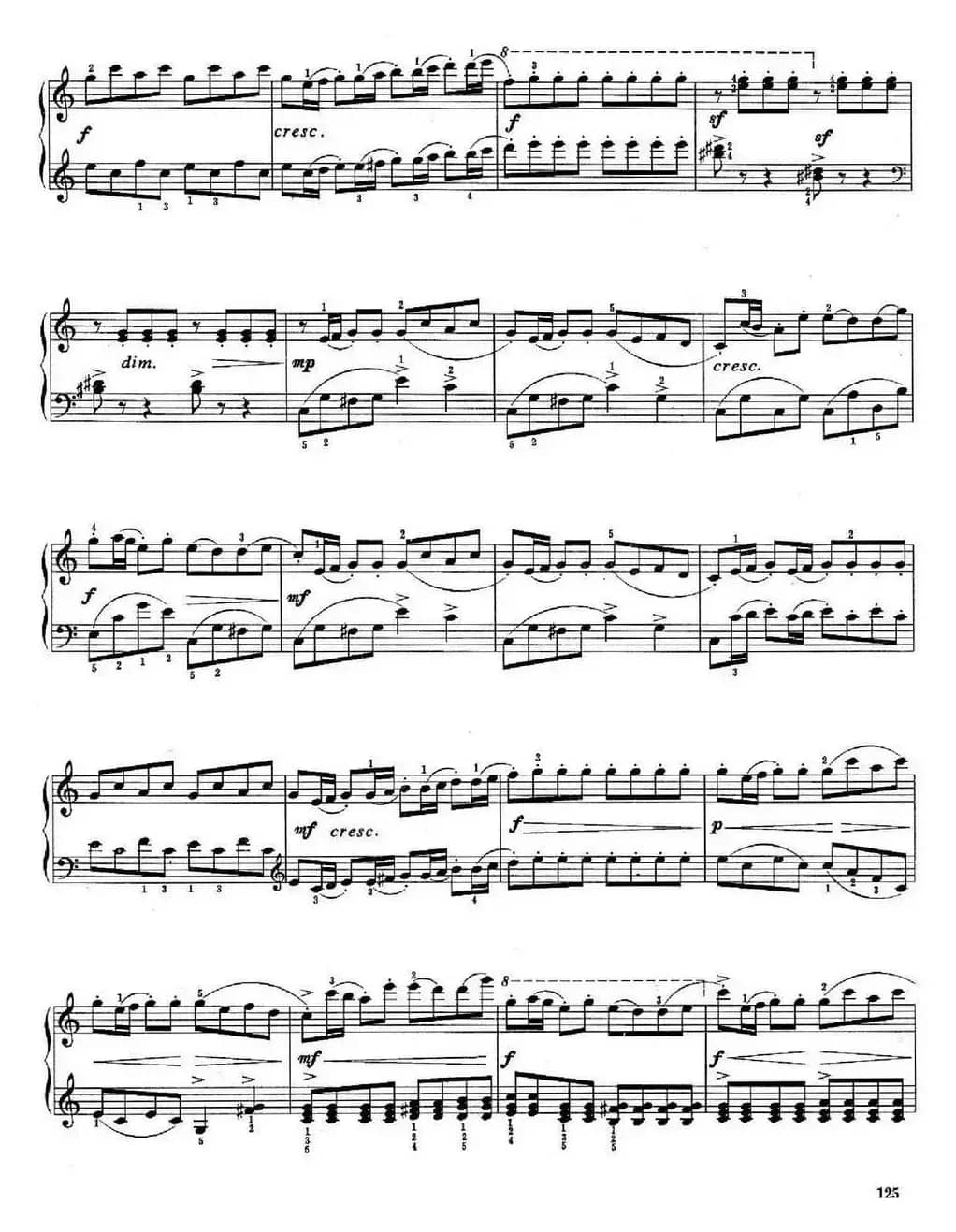 儿童组曲 快乐的节日（钢琴独奏）