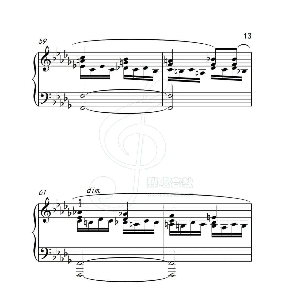 练习曲 55（克拉莫钢琴练习曲60首）
