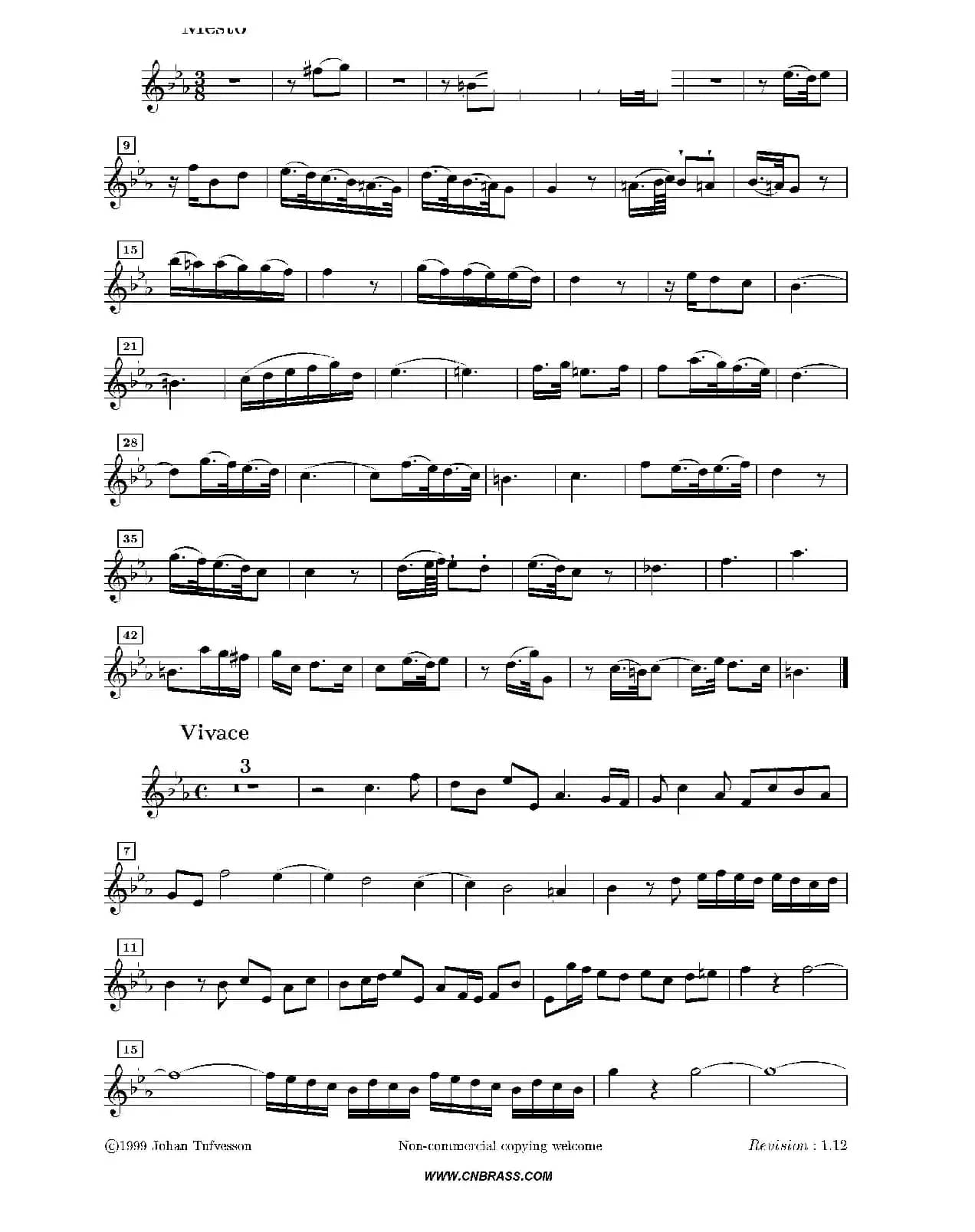 Trio 12（双簧管独奏）