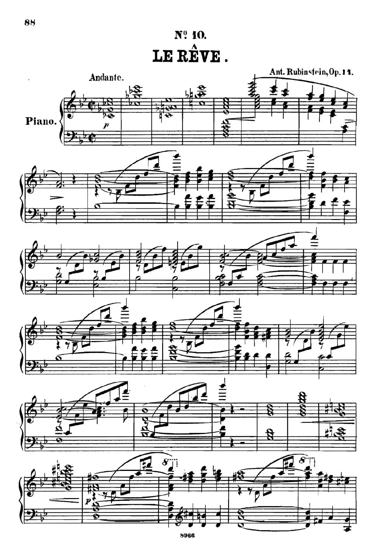 舞会 Le Bal Op.14（No.10）