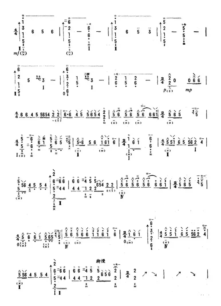 英雄们战胜了大渡河 