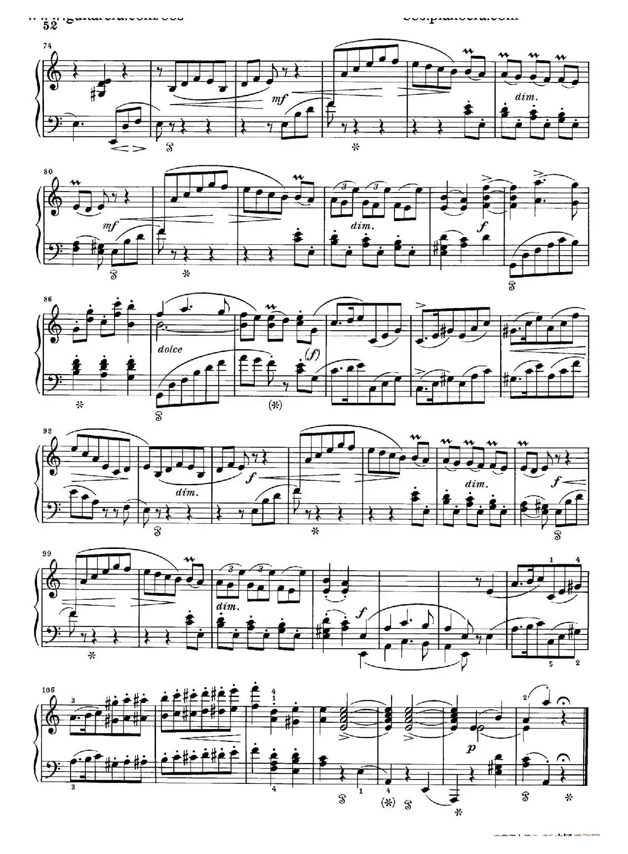 Neue Aquarelle Op.57（新水彩画·1. 幽默曲）