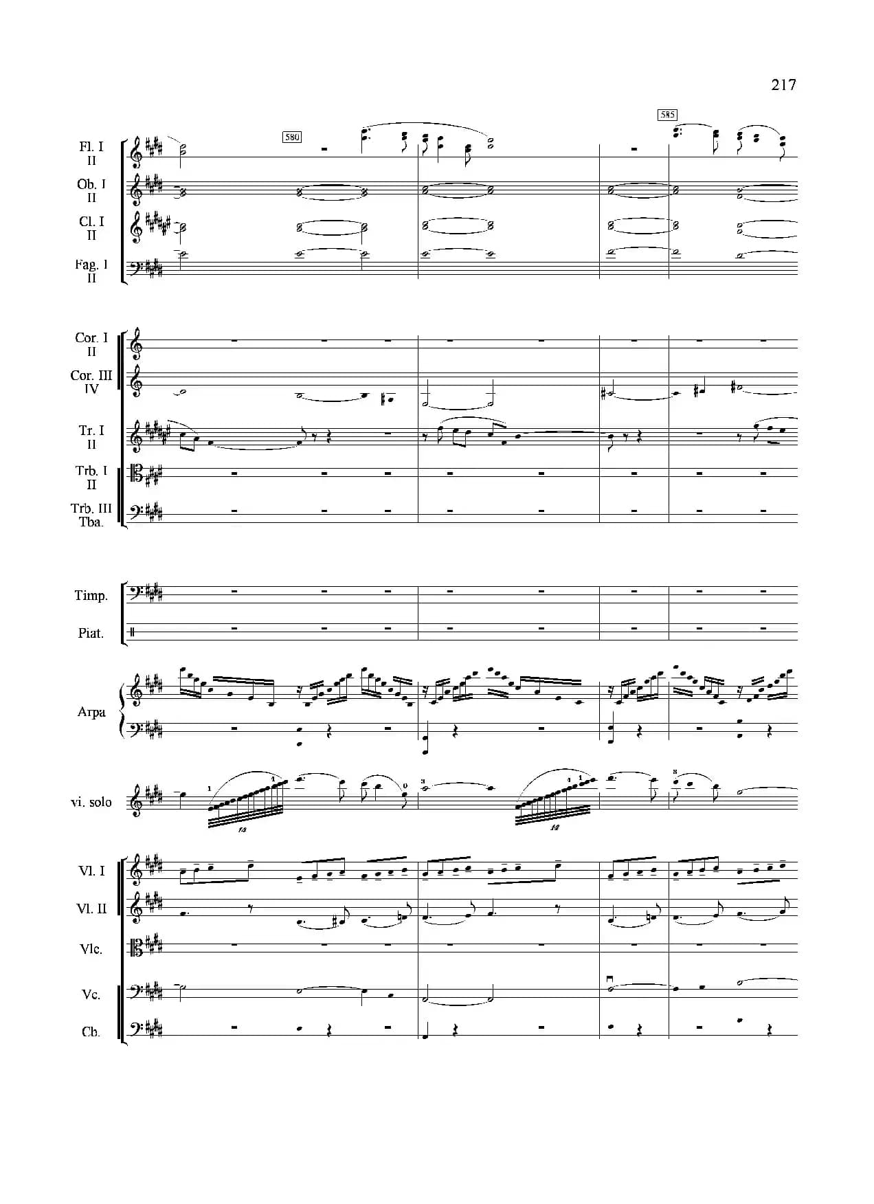 新生（小提琴协奏曲）（总谱）