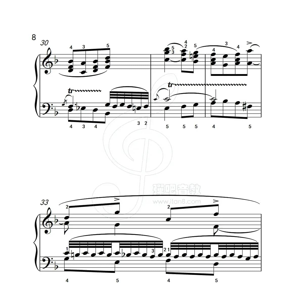 练习曲 14（克拉莫钢琴练习曲60首）