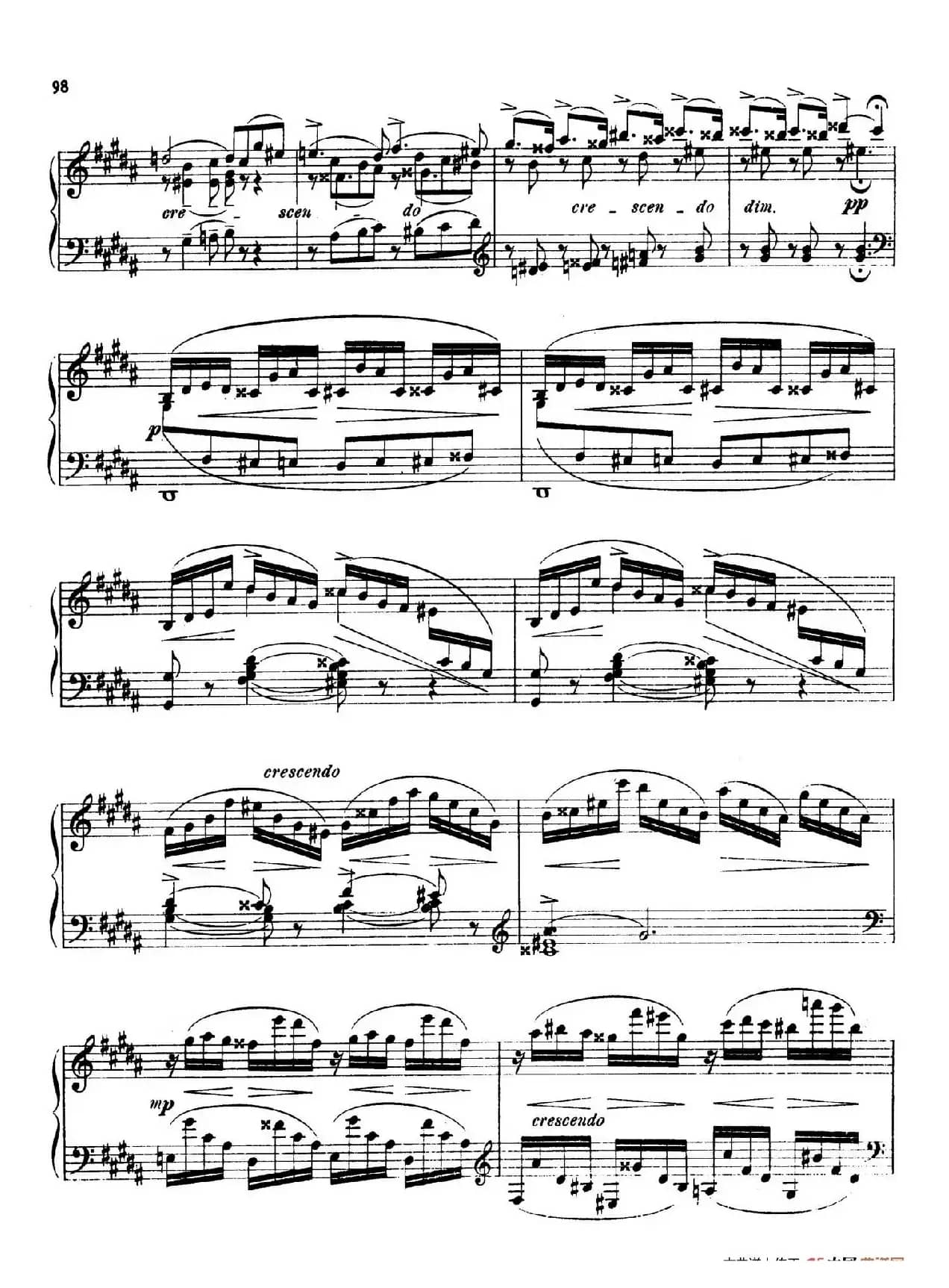 24 Characteristic Pieces Op.36(24首性格小品·18)