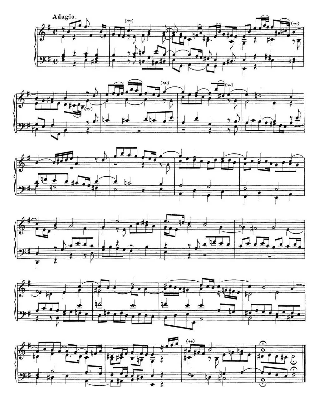 Toccata BWV 916(7首托卡塔·No.7 G大调)