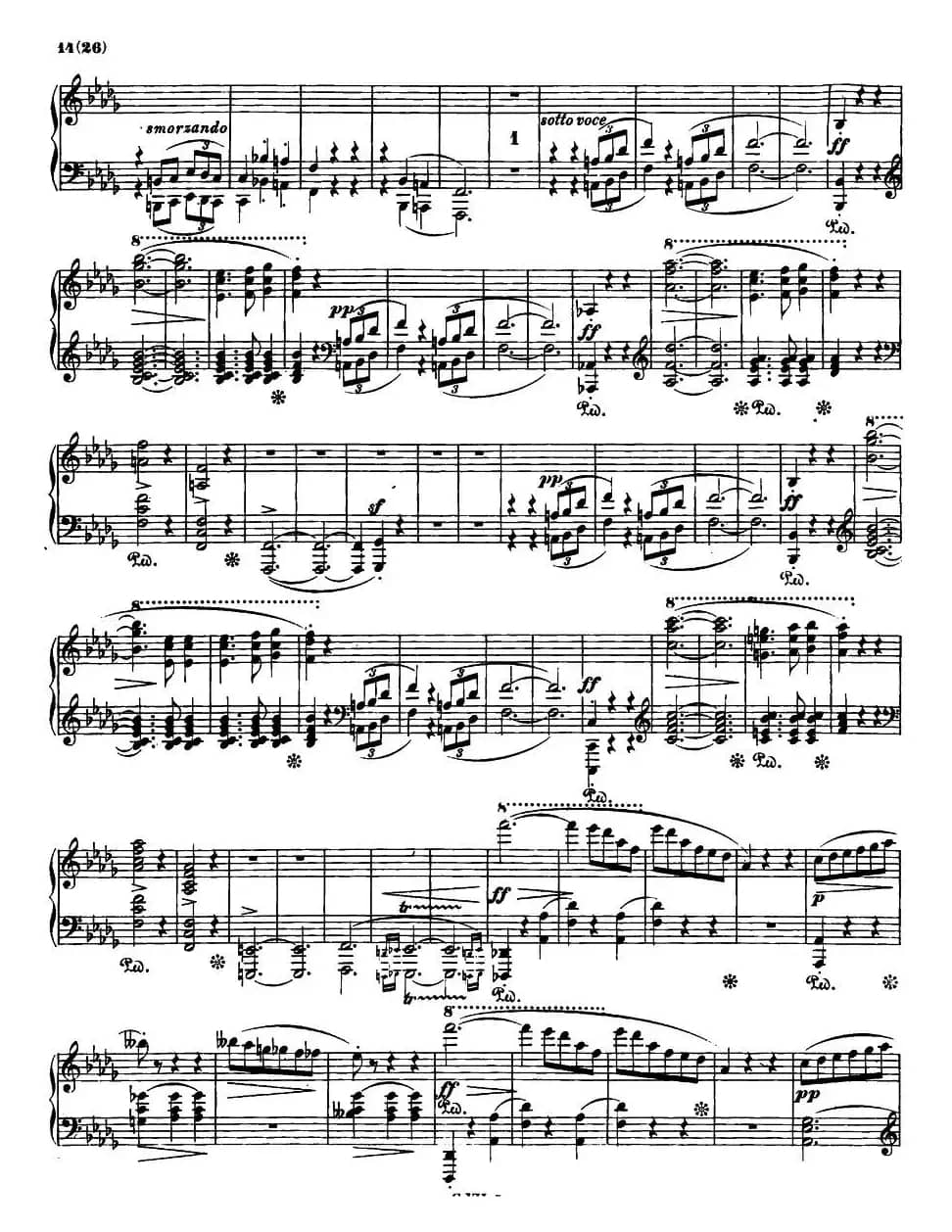 降b小调钢琴谐谑曲Op.31（第二号）