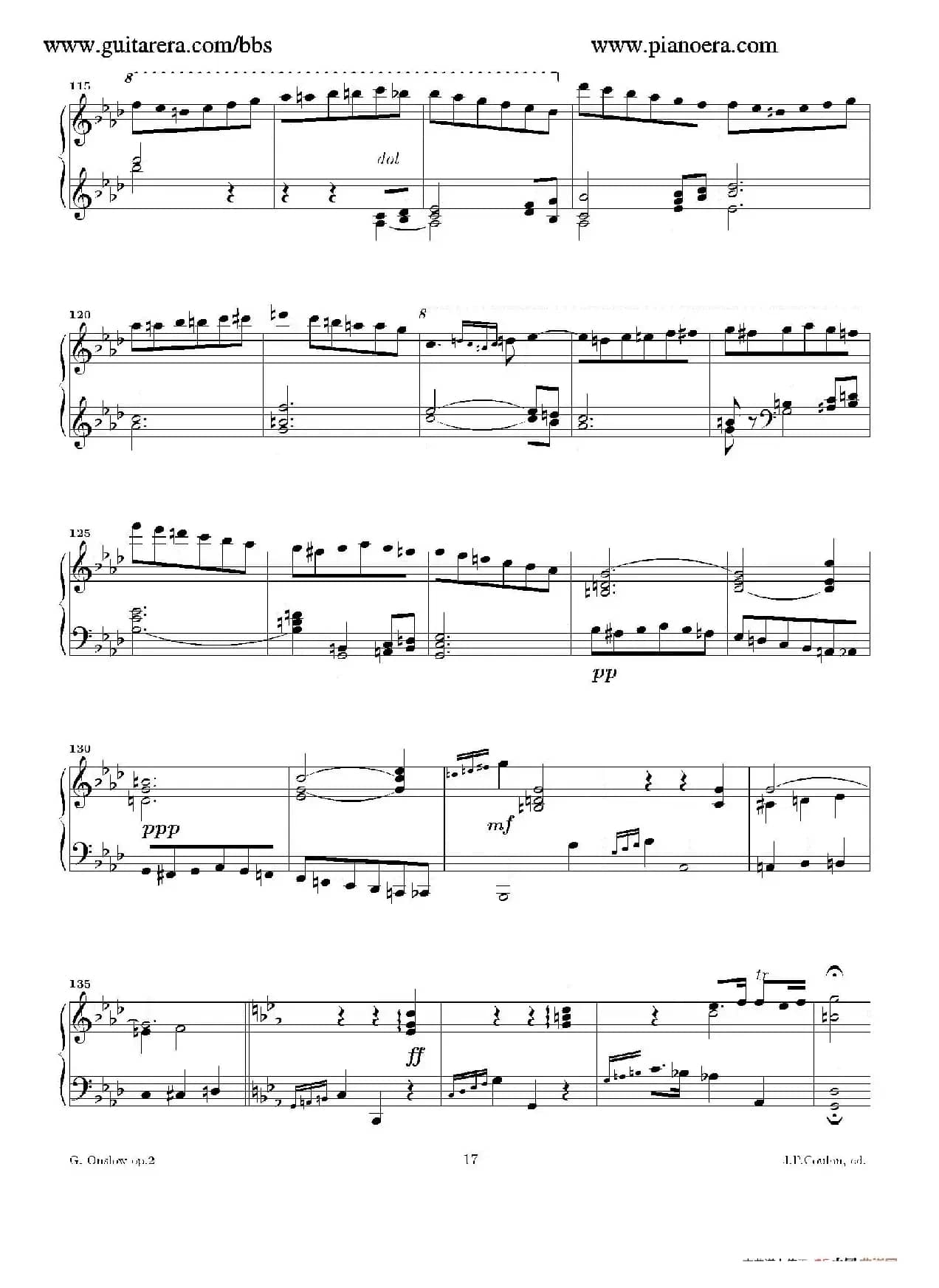 Grande Piano Sonata in c Minor Op.2（c小调华丽钢琴奏鸣曲·第三乐章）