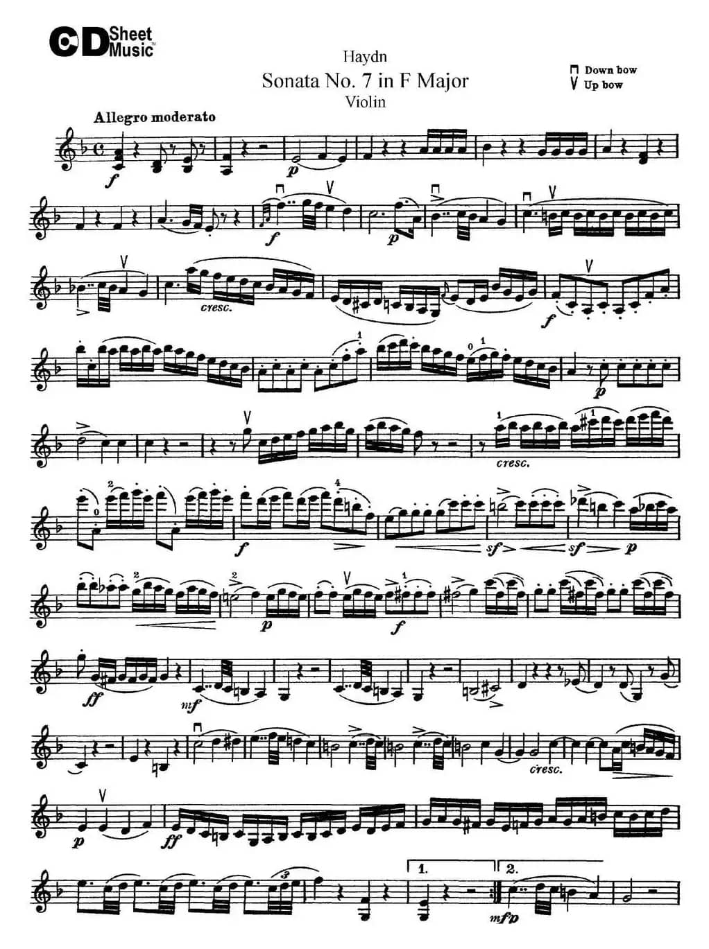 Violin Sonata No.7 in F Major