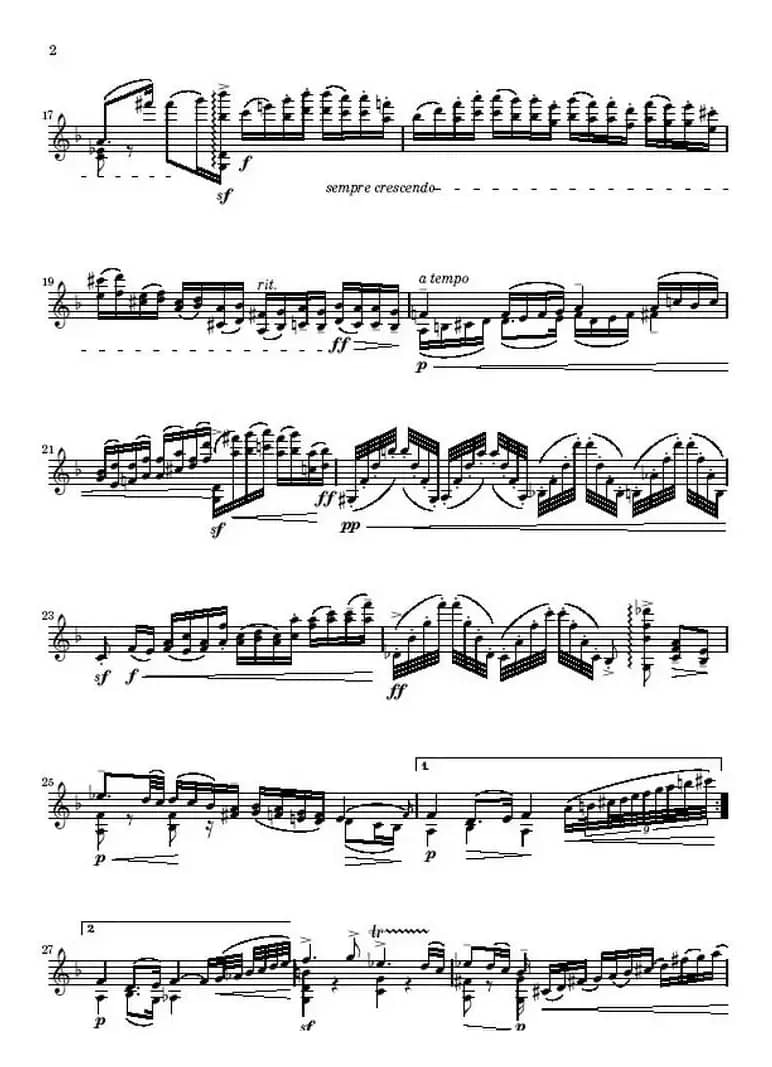 Vier Sonaten fur Violine allein