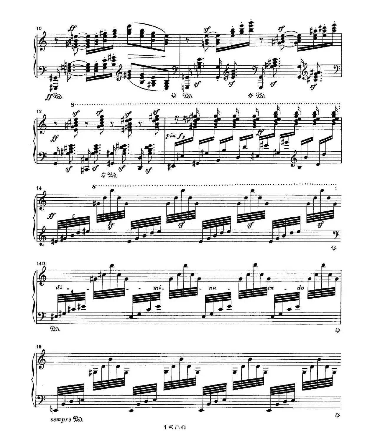 Choral Fantasia in c Minor Op.80（c小调合唱幻想曲·钢琴独奏版）