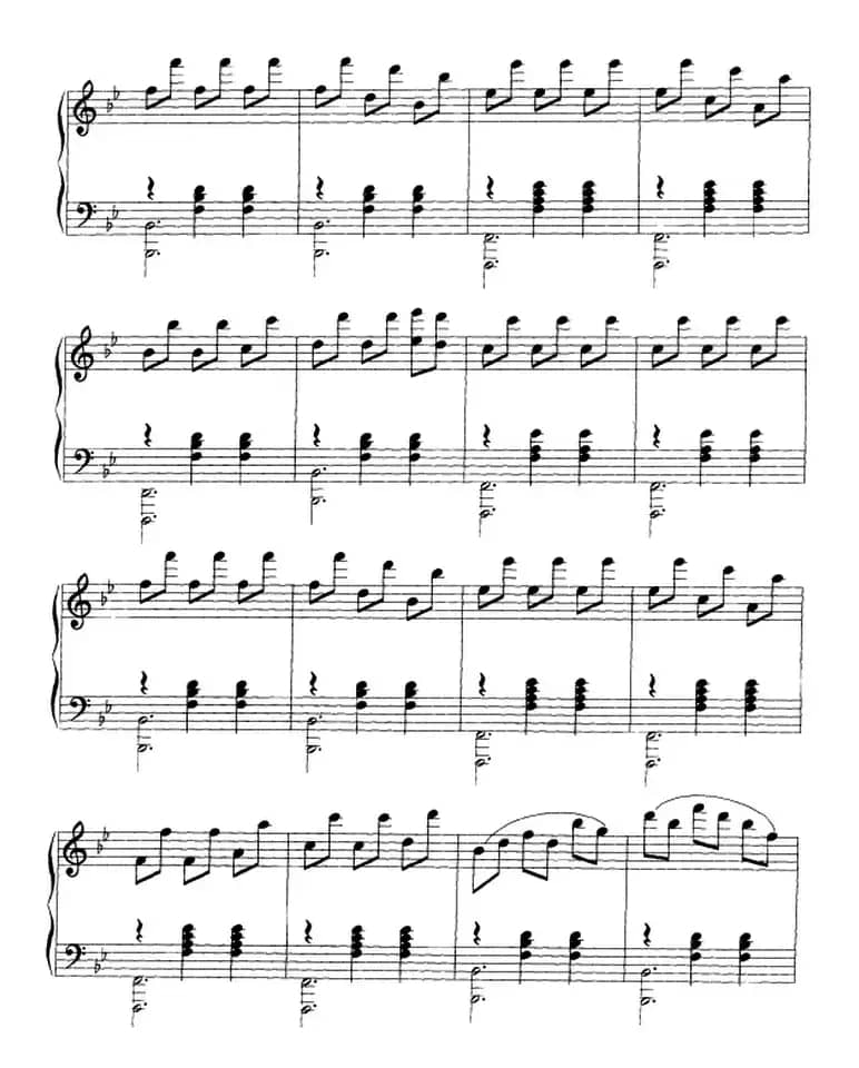 钢琴小品：圆舞曲