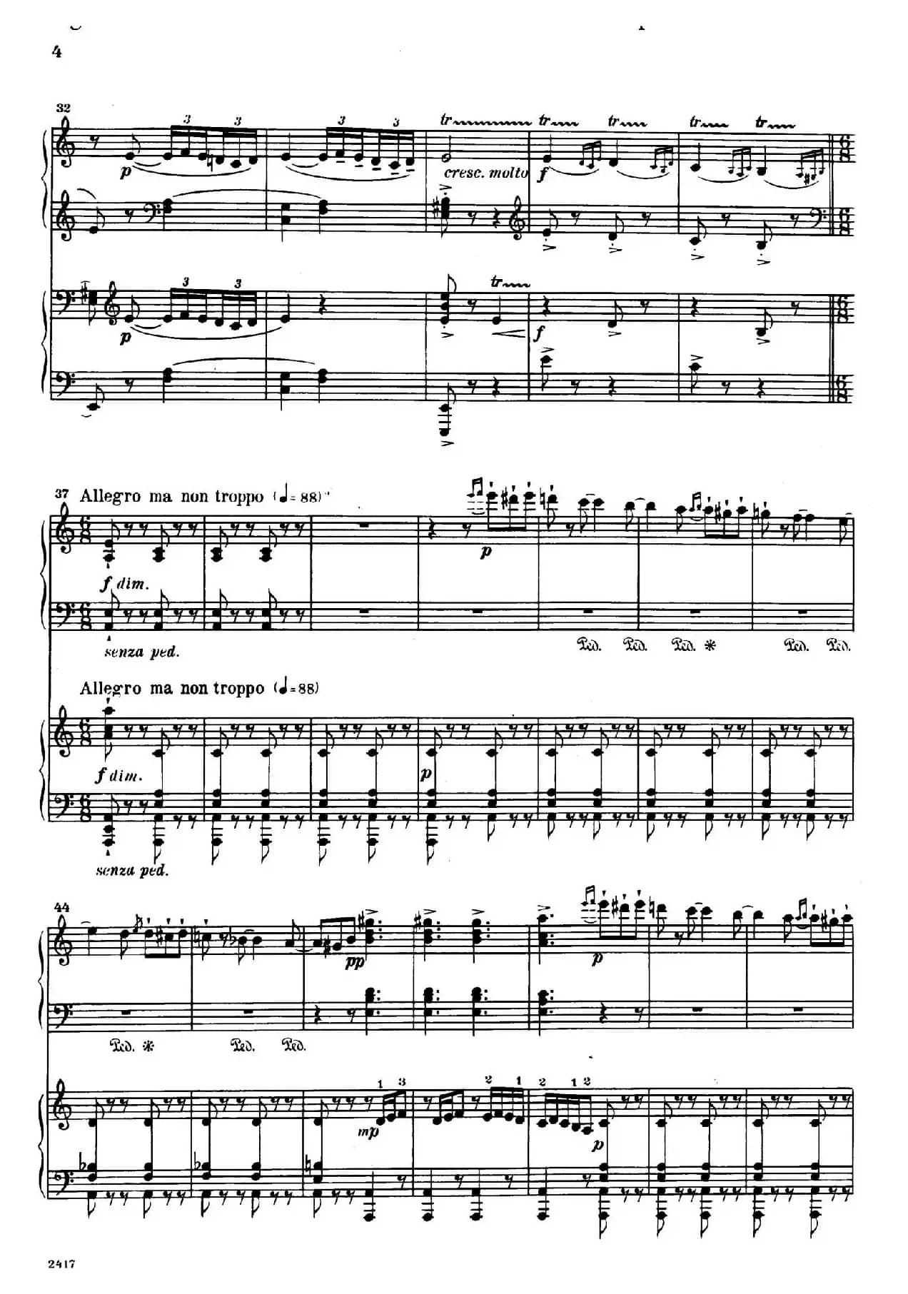 Introduction et Rondo Capriccioso Op.28（引子与随想回旋曲·双钢琴）