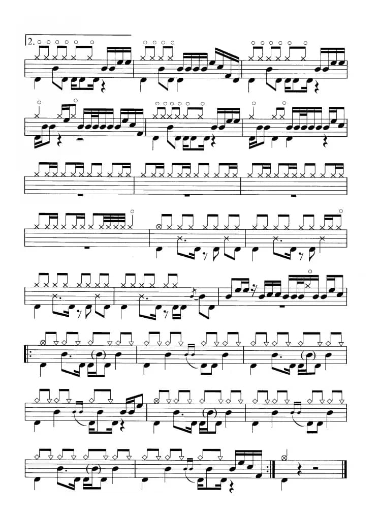 Super  star（鼓谱）