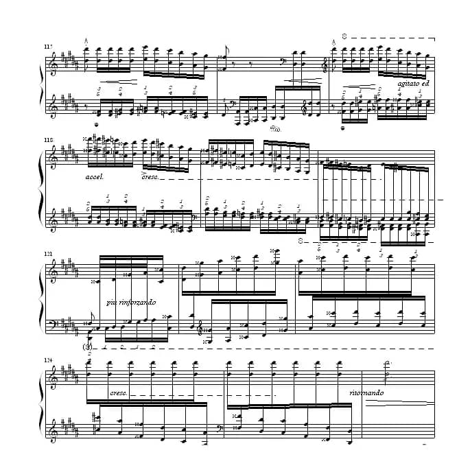 钟（帕格尼尼大练习曲III 、“清代皇帝”制谱版）