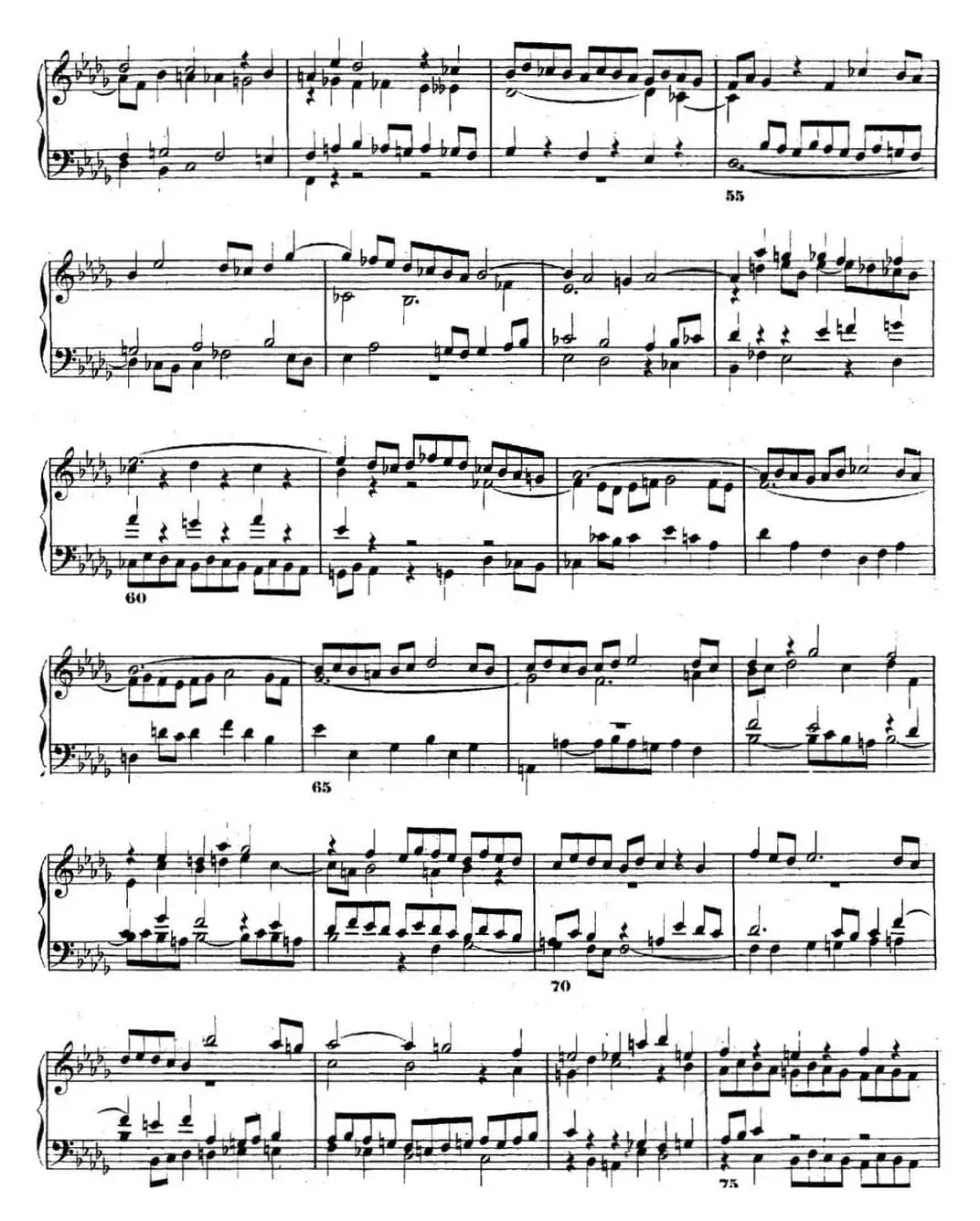 巴赫《平均律钢琴曲集·第二卷》之赋格曲（NO.22）