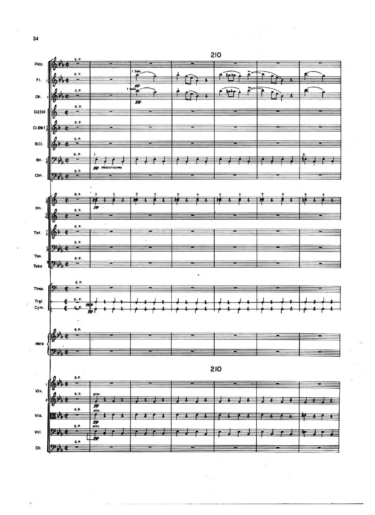 OVERTURE TO CANDIDE（《坎迪德》序曲）（交响乐总谱）