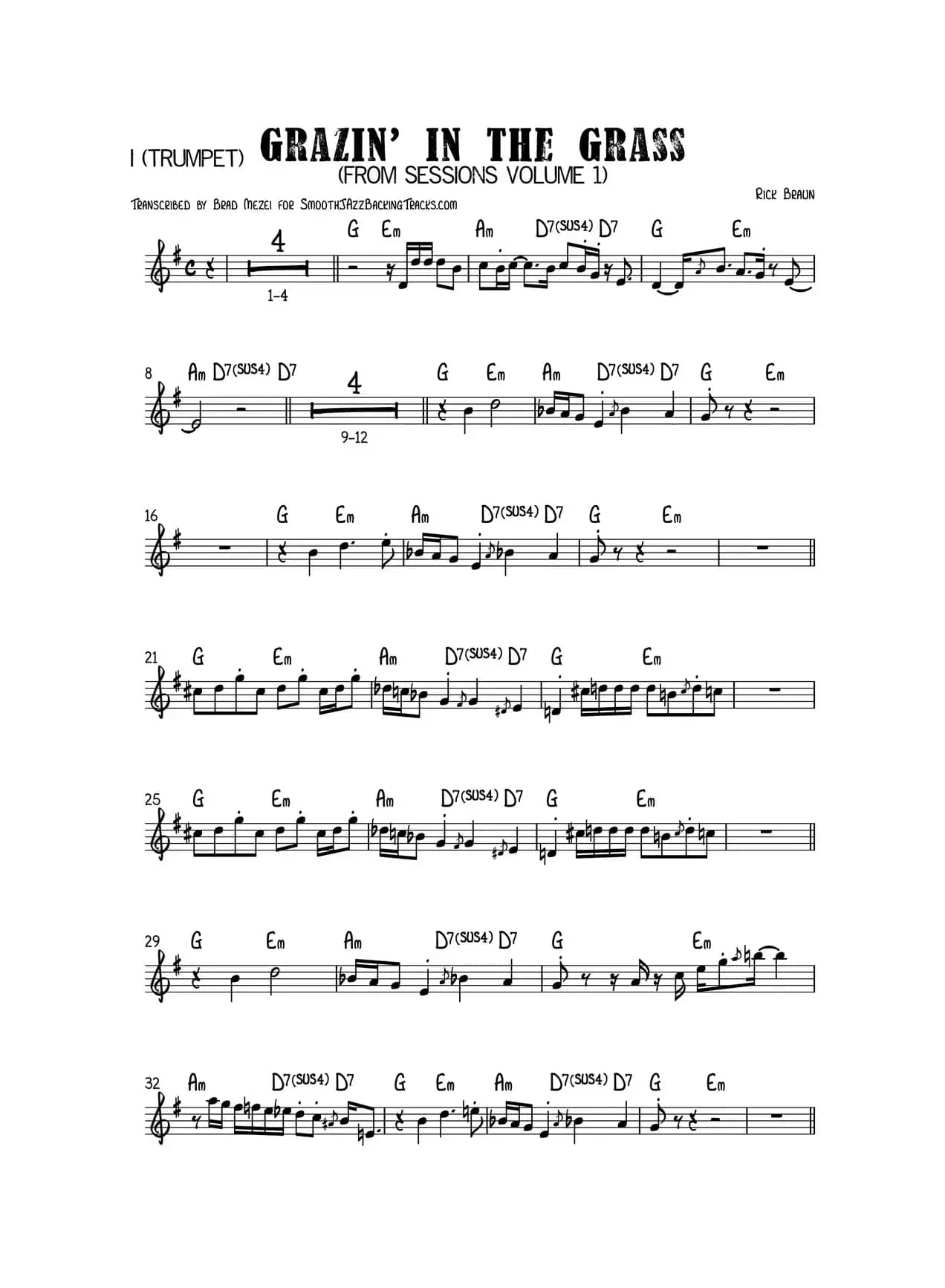 GrazinIn The Grass（I TRUMPET）