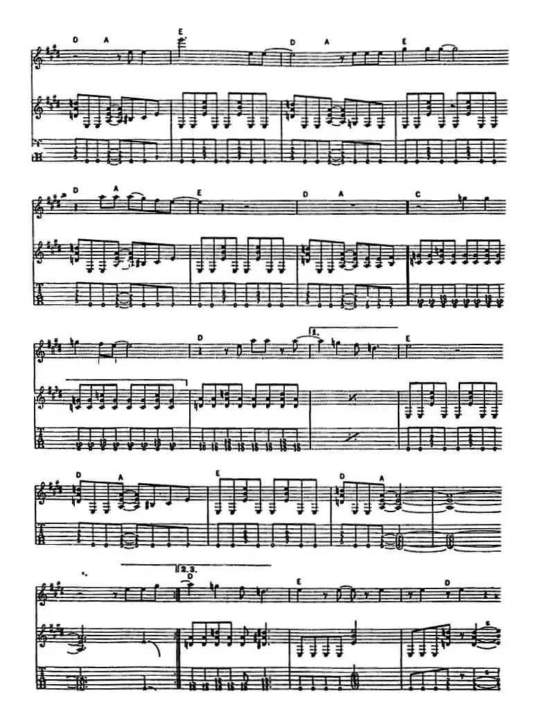 迅速地武装起来（电吉他）