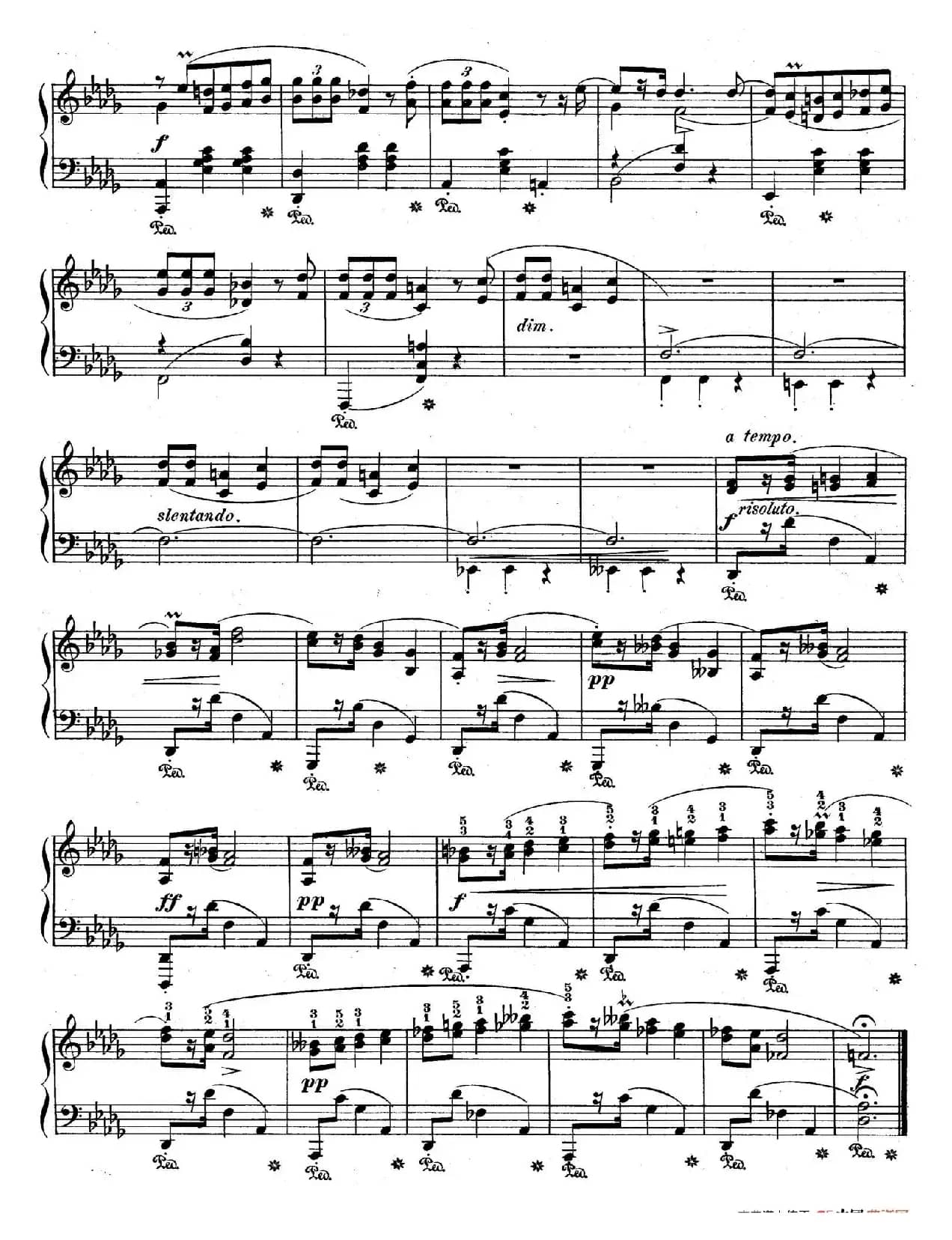 Quatre Mazurkas Op.30（4首玛祖卡舞曲·3）