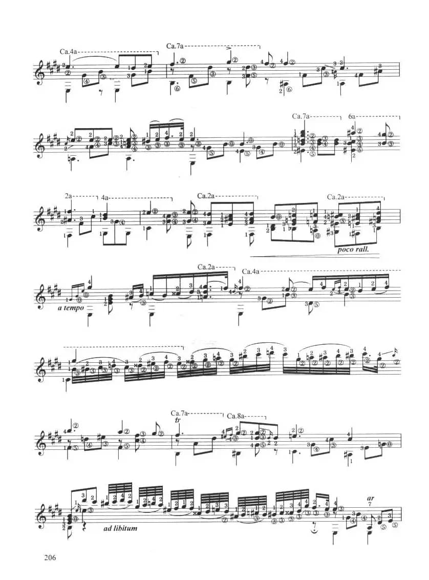 古典吉他考级十级外国乐曲A组（2、夜曲）