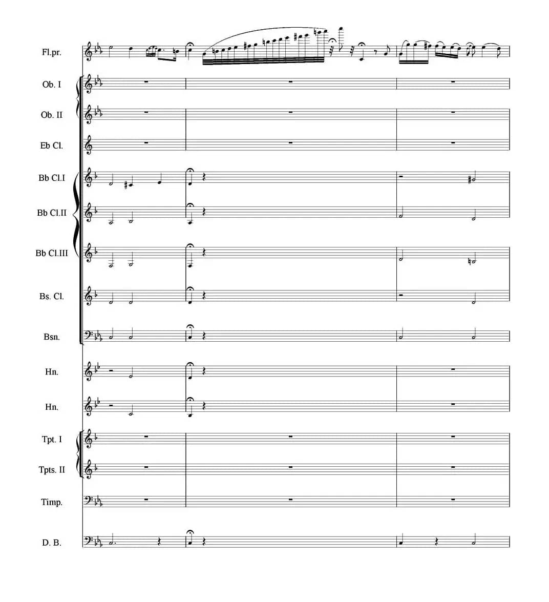 流浪者之歌（长笛与管乐队）