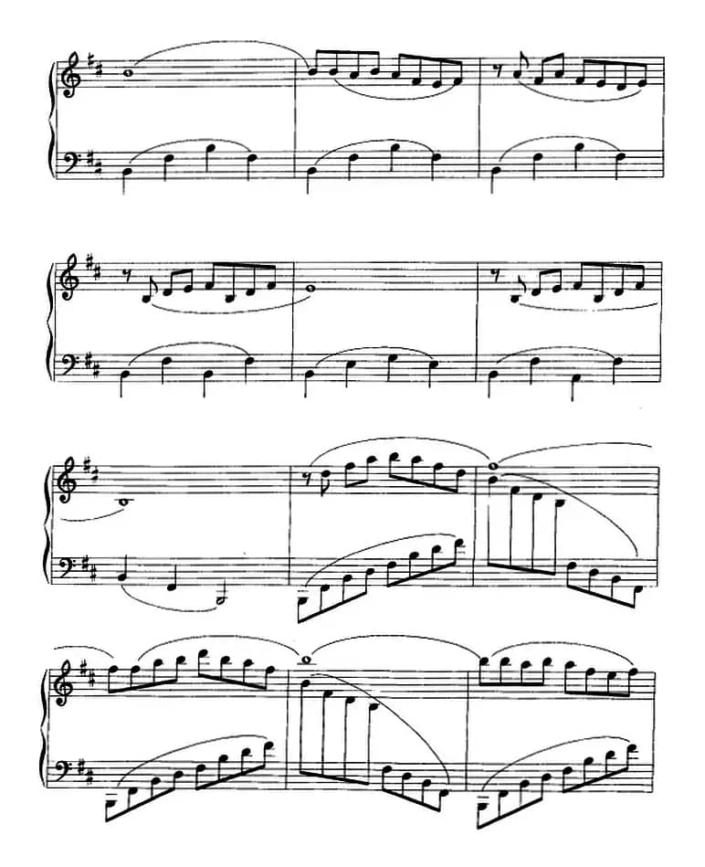 钢琴小品：荡舟