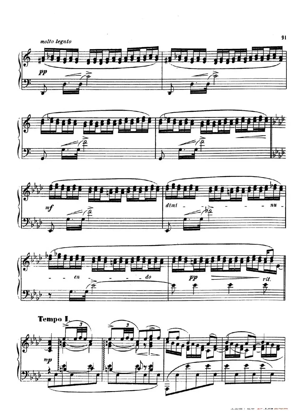 24 Characteristic Pieces Op.36（24首性格小品·17）