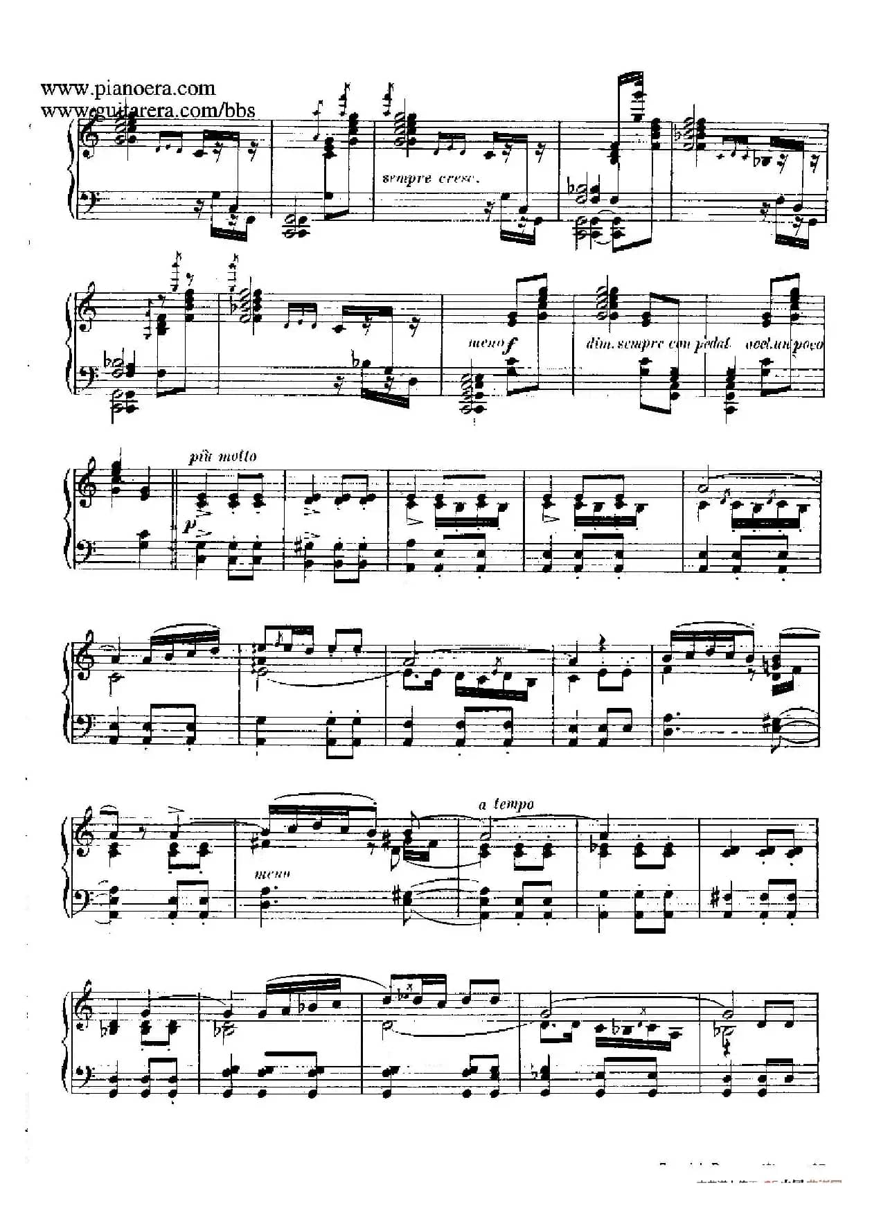 12 Spanish Danses Op.37(12首西班牙舞曲·8)