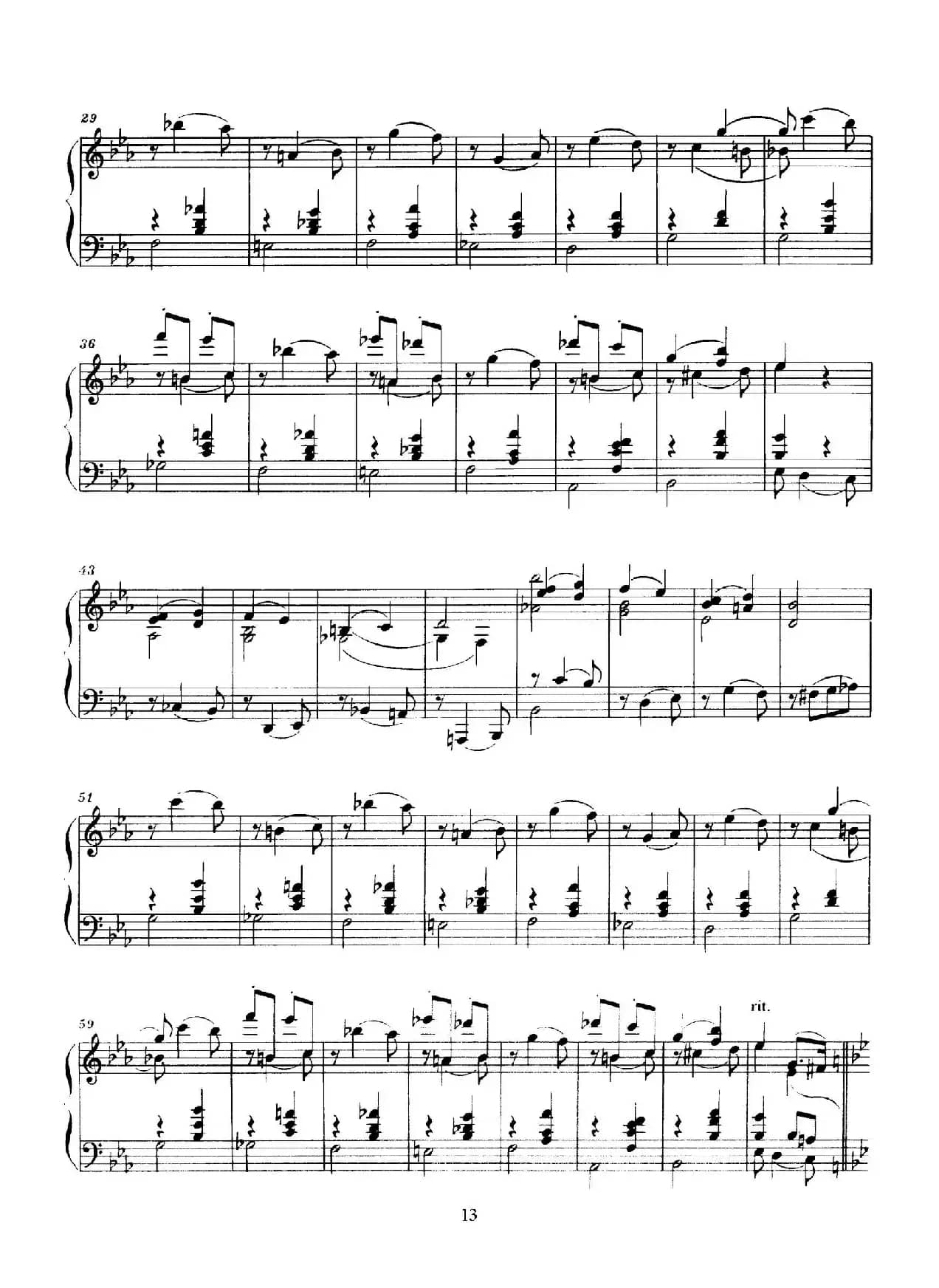 Arabesques Op.4(阿拉伯风格曲)(3)