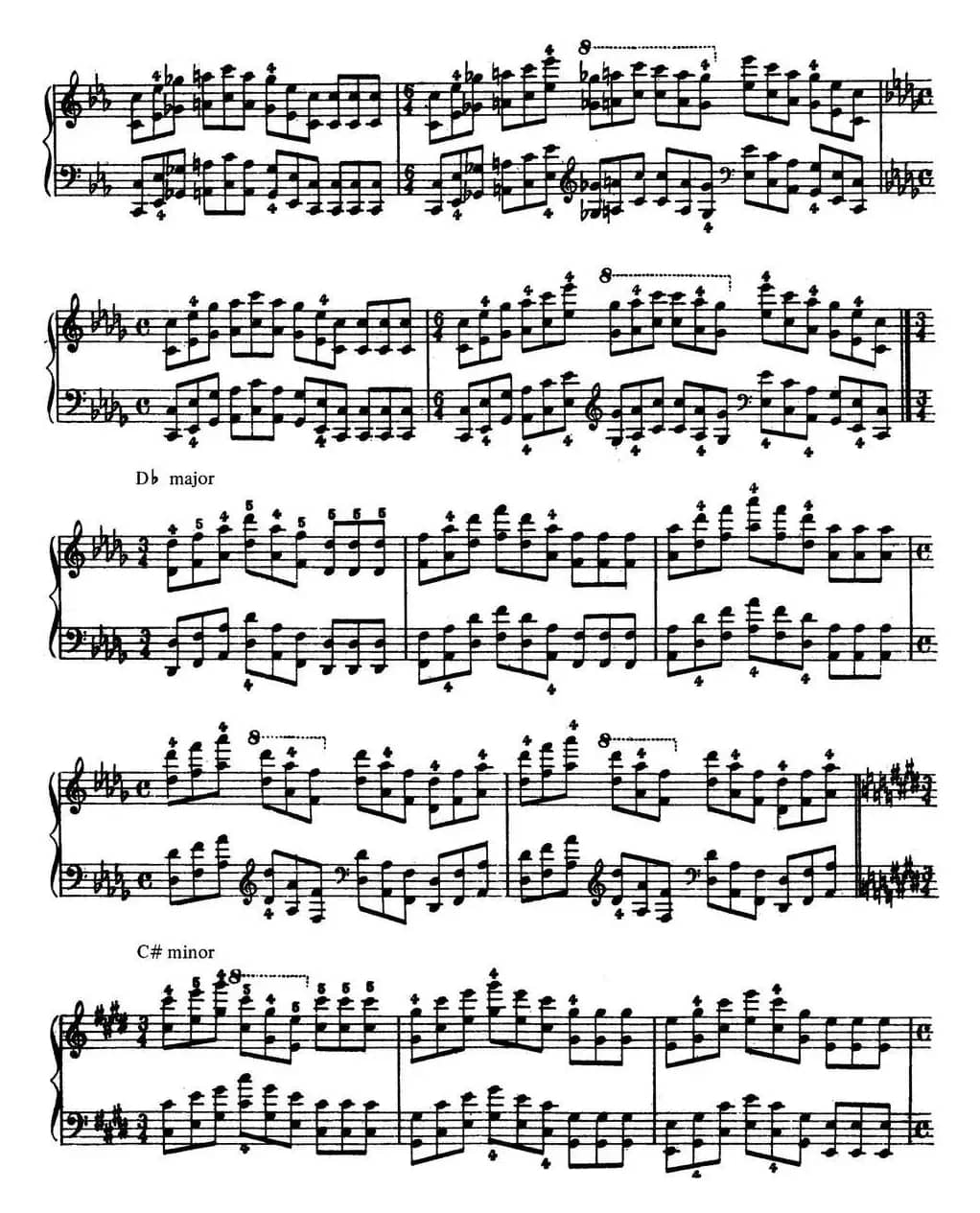 Technical Exercises S.146（李斯特钢琴技巧练习 BOOK Ⅻ）