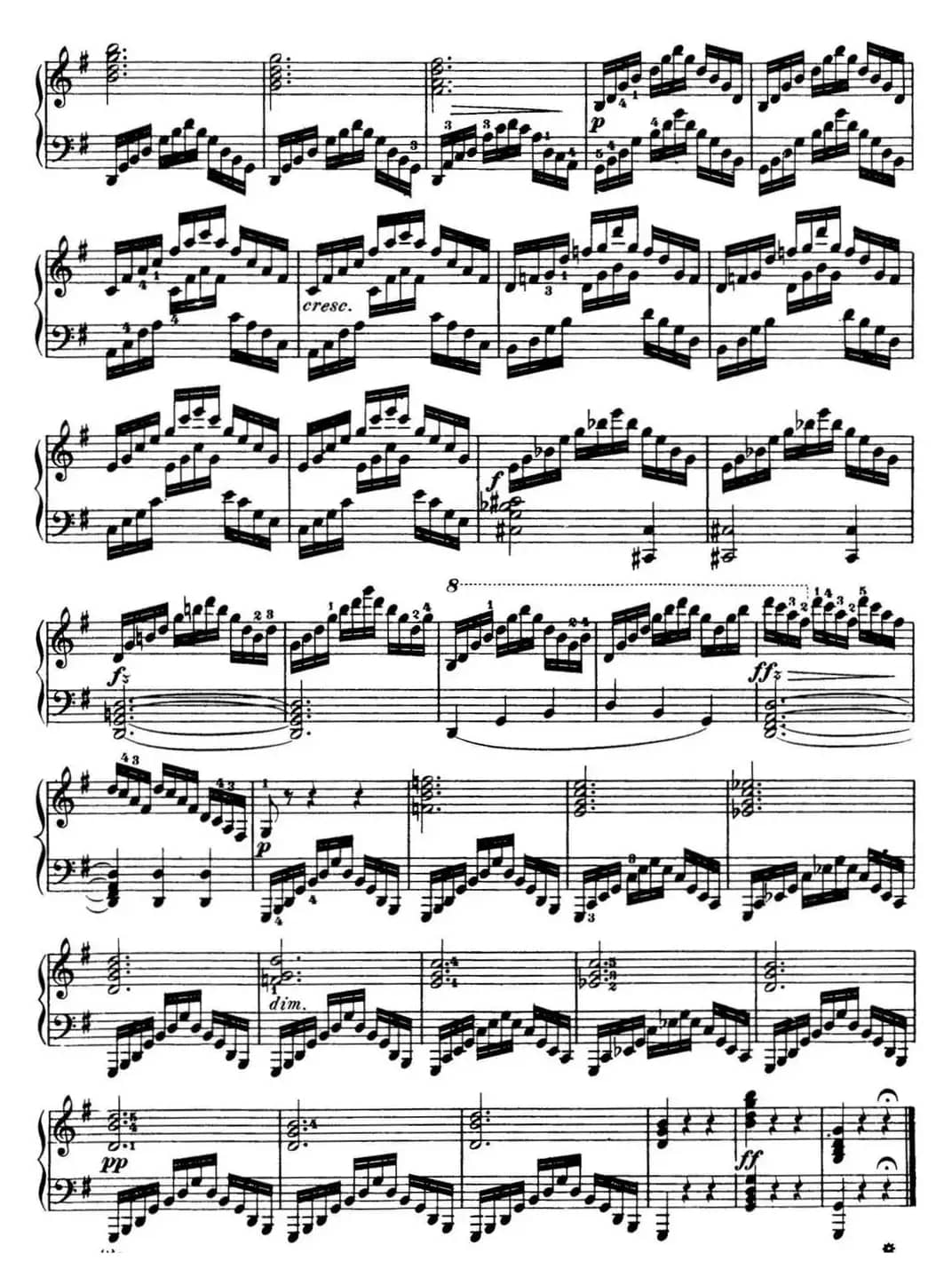 50首车尔尼Op.740钢琴手指灵巧技术练习曲（NO.2）