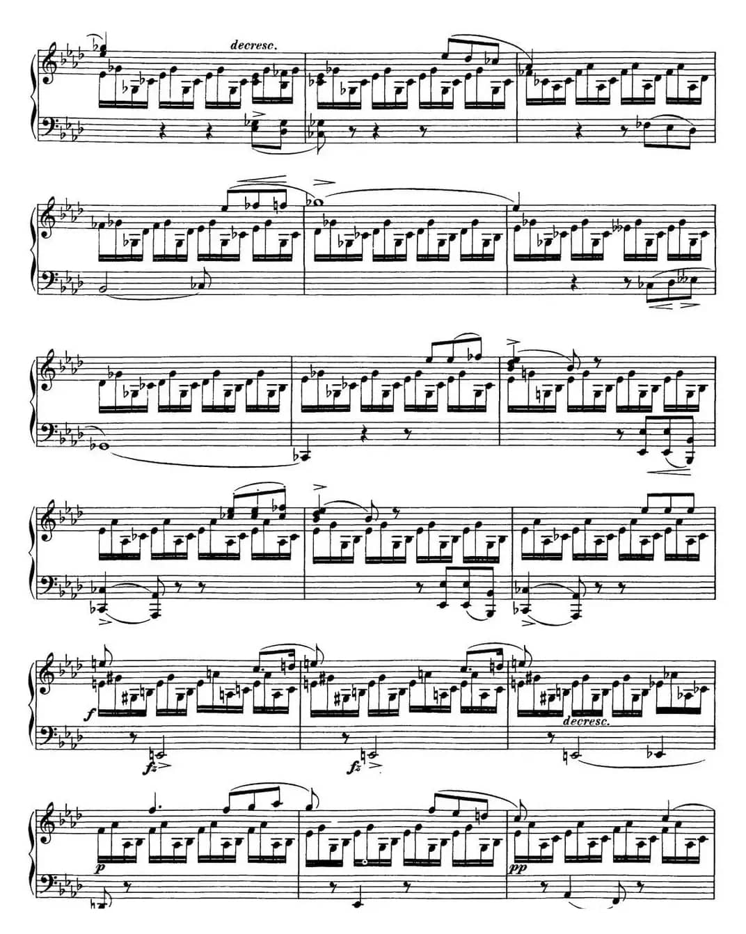 舒伯特f小调即兴曲D.935，Op.142（NO.1）