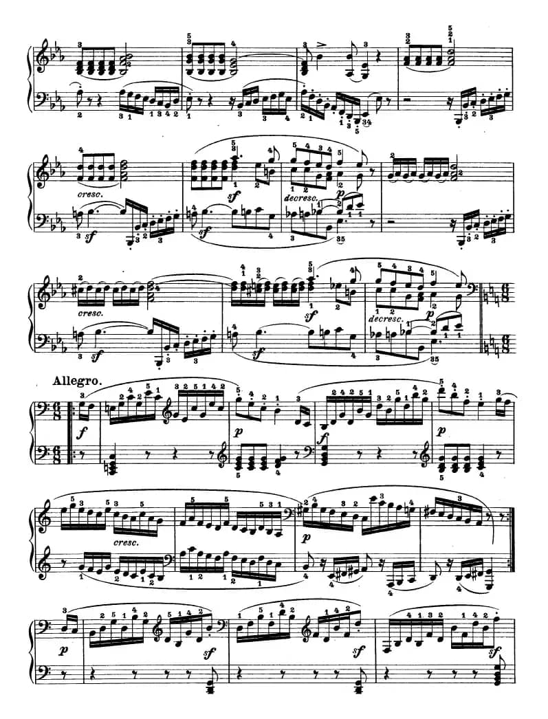 SONATE（第十三钢琴奏鸣曲-Op.27 No.1）