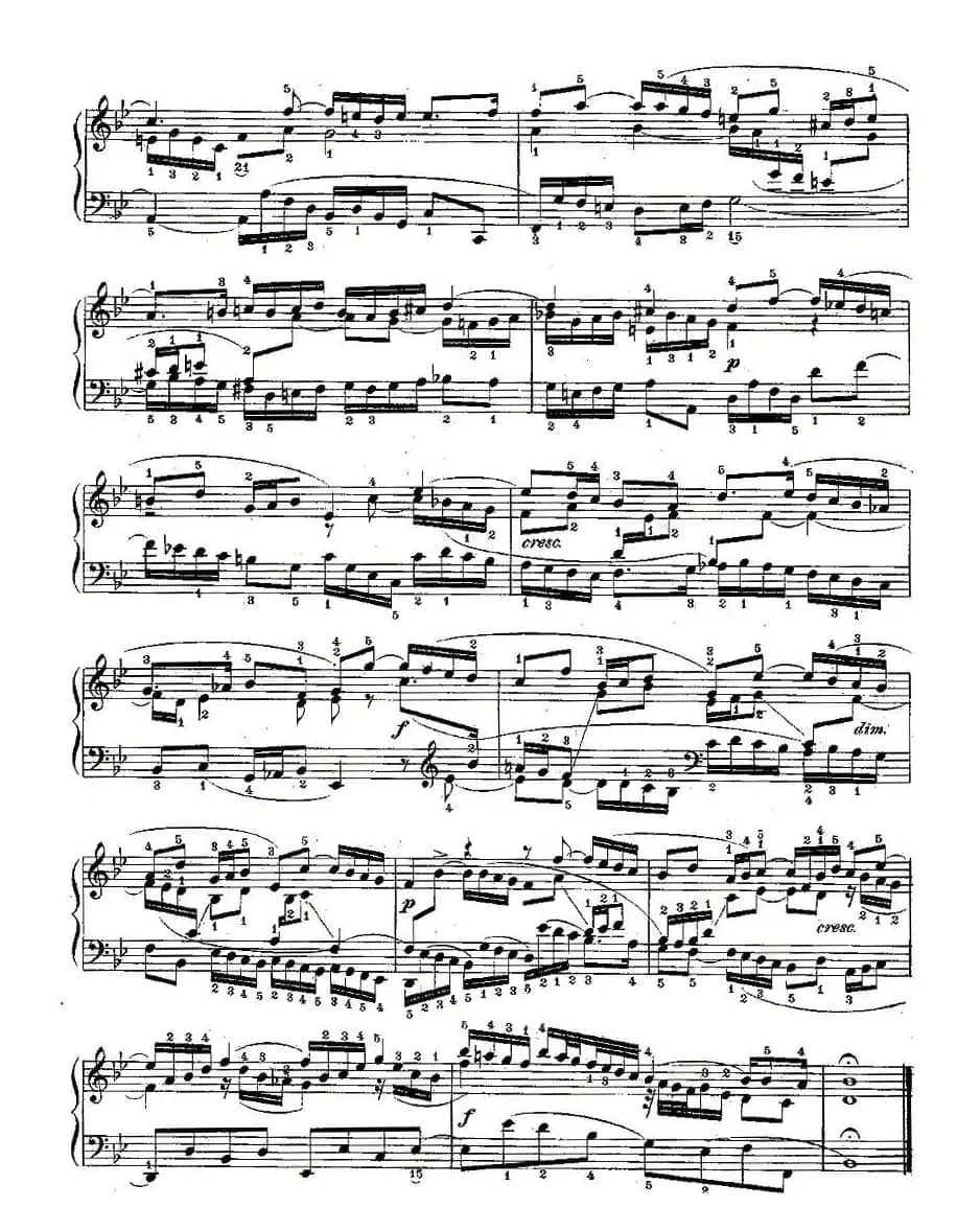 FIFTEEN THREE-PART INVETIONS之十四（15首3部创意曲之十四）