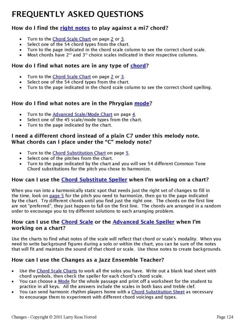 Changes（爵士乐和弦教材）（P101-125）