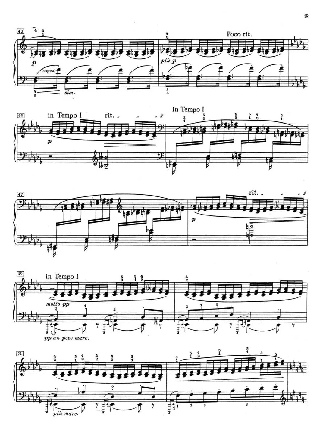 德彪西12首钢琴练习曲（2 三度练习v1.0 tierces）