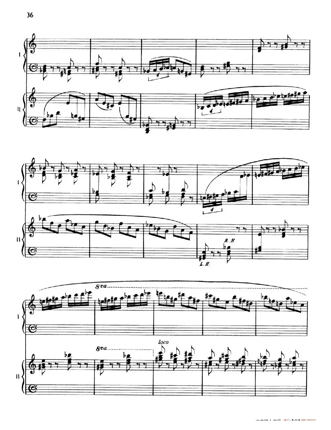 The Planets Op.32（双钢琴）（行星·第三乐章 水星—飞行使者）